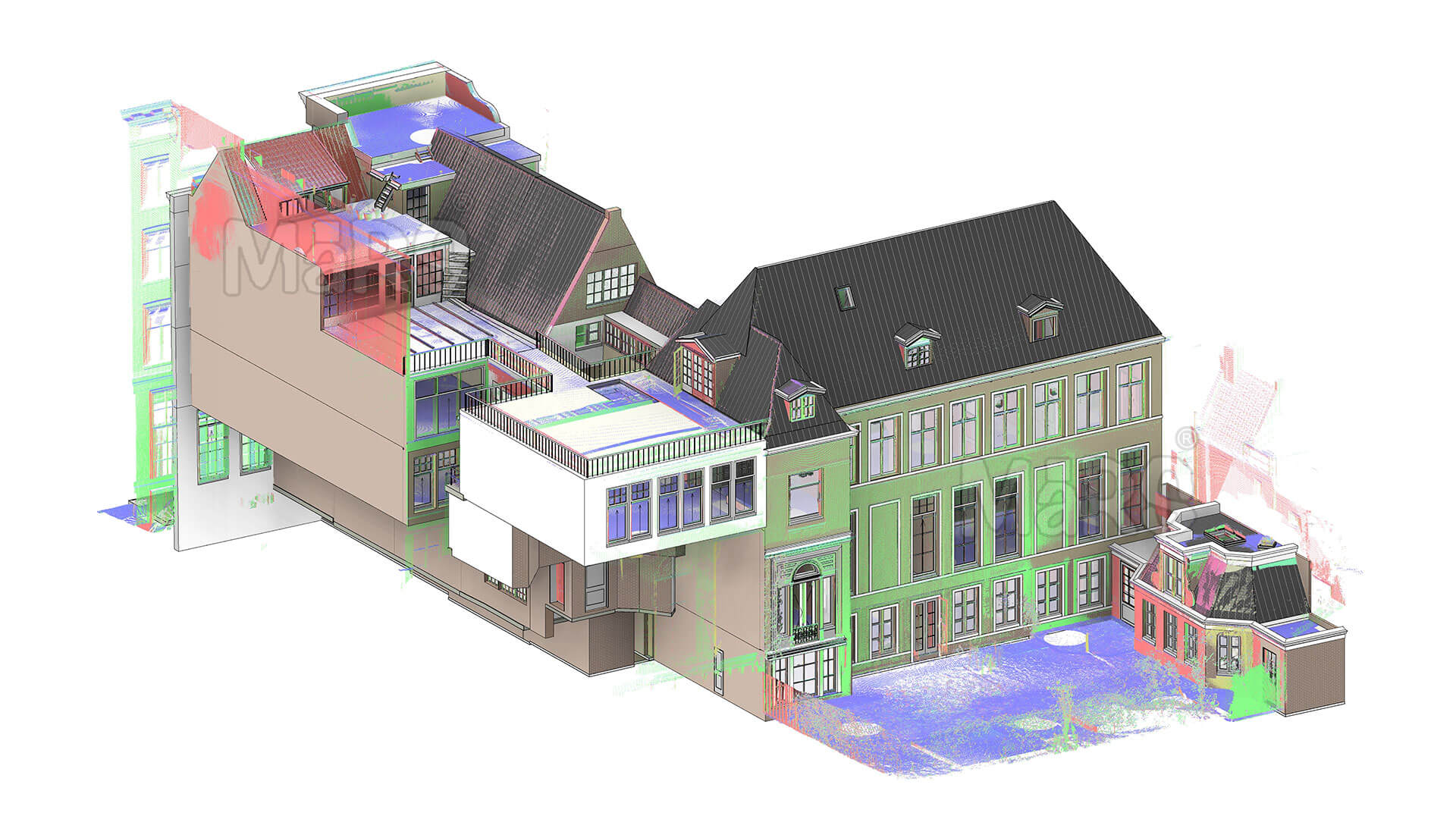 Water Reclamation Plant Scan to BIM Project in Nevada