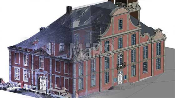 Belfry of Sint Truiden Scan to BIM Project in Belgium