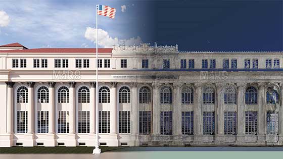 Federal Building Courthouse Scan to BIM Project in Florida