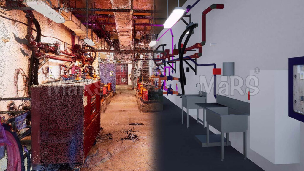 How Is Point Cloud to BIM Used in Water Treatment Facilities and Pumping Stations?