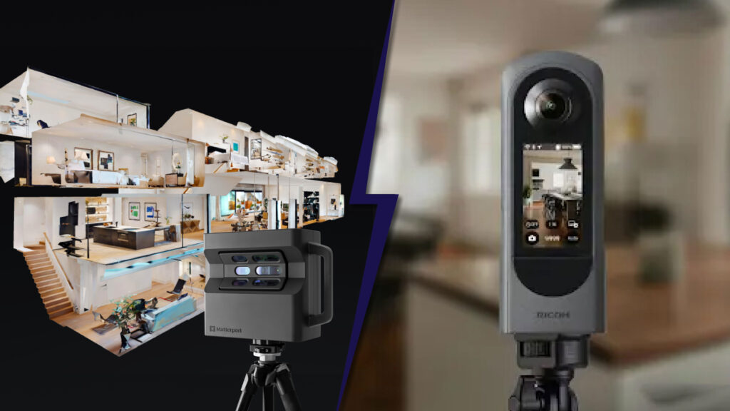 Matterport Scans vs 360° Cameras: What’s the Difference?