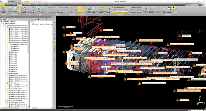 Scan to BIM in Trimble RealWorks