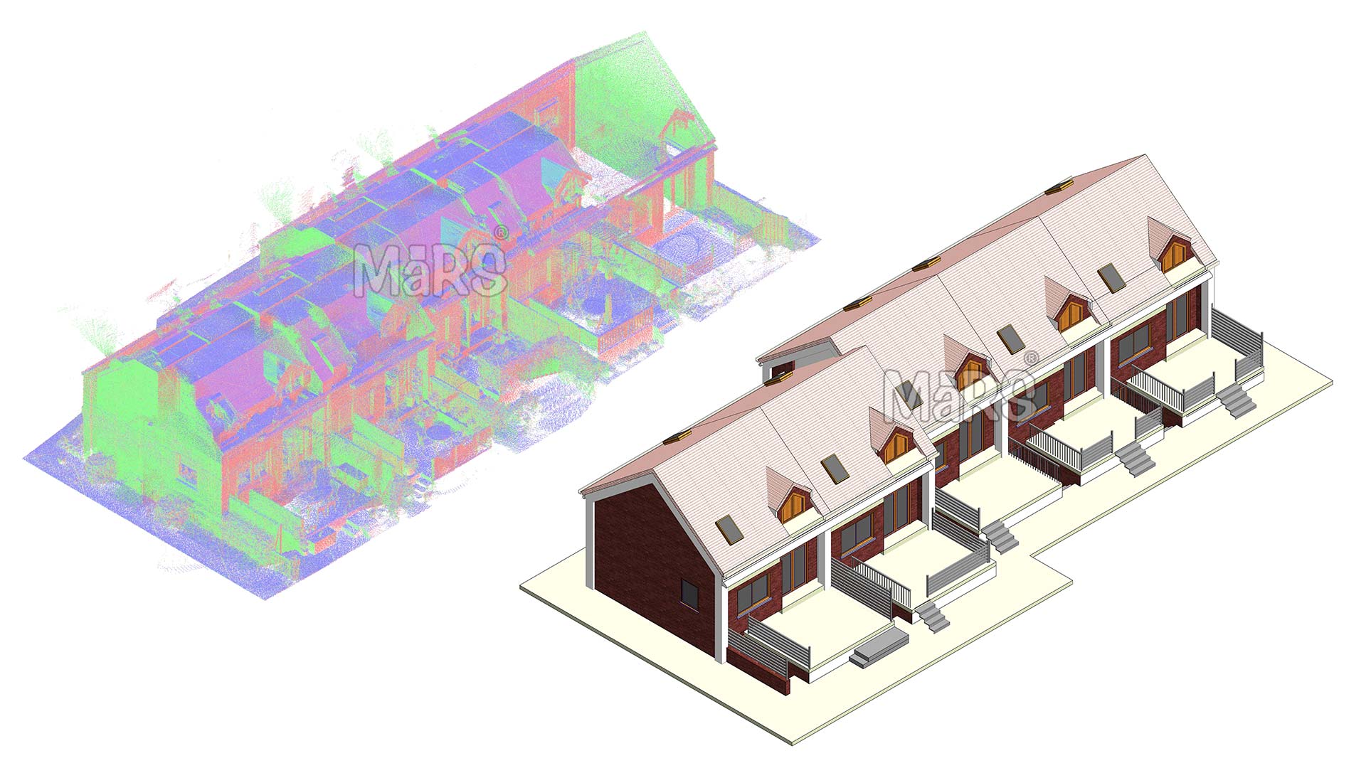 LiDAR Scan to BIM modeling