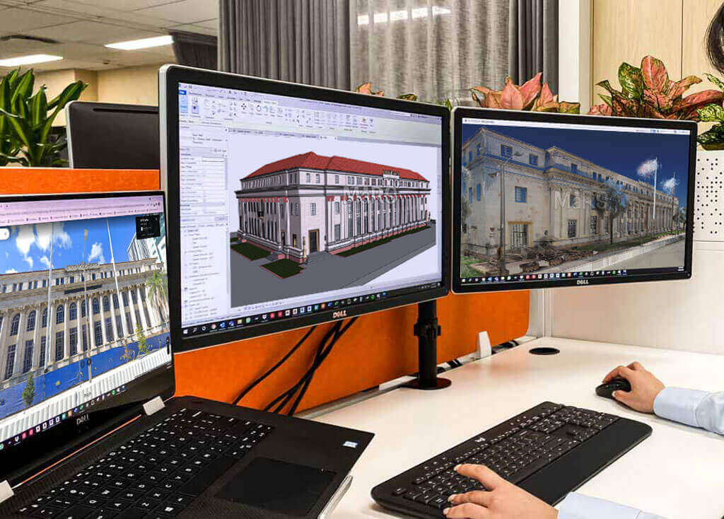 Scan to BIM Conversion using Revit